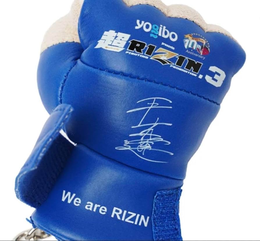 RIZIN BIGグローブぬいぐるみ　　ミニグローブキーホルダー　朝倉未来 Amazon.co.jp: 品限定グッズRIZIN グローブキーホルダー 超RIZIN